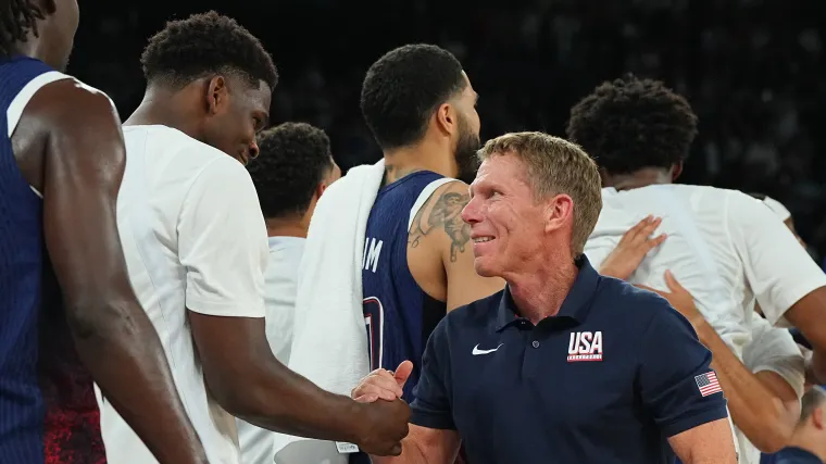 Anthony Edwards, Mark Few Anthony Edwards, Mark Few