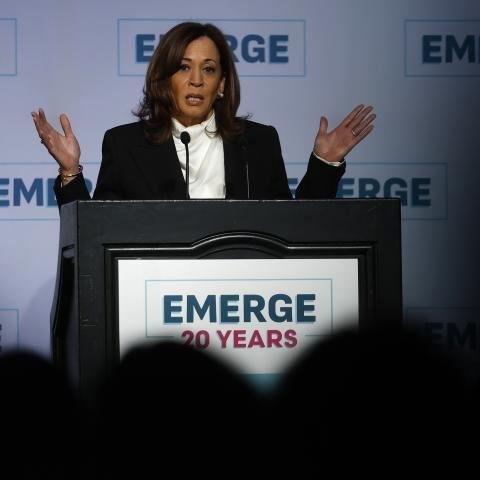Harris slams Trump’s first 100 days in speech: ‘Constitutional crisis’