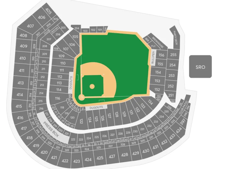 Daikin Park seating map Daikin Park seating map