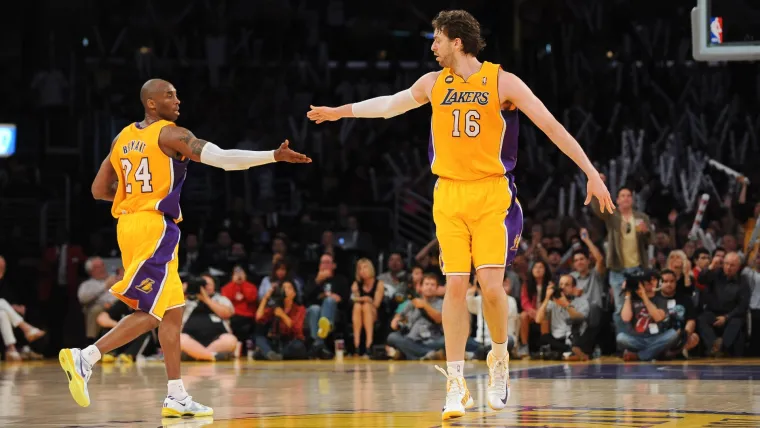 Kobe Bryant and Pau Gasol