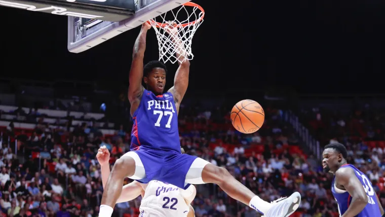 76ers rookie VJ Edgecombe looks like the truth in NBA Summer League debut
