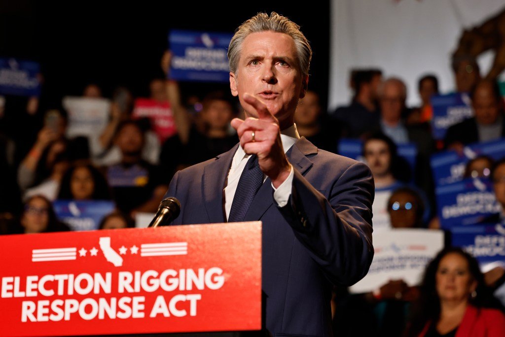 Newsom Targets Trump as Redistricting Fight Takes Shape
