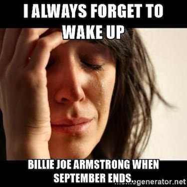 The reason why Green Day’s Billie Armstrong hates ‘Wake me up when September ends’ memes